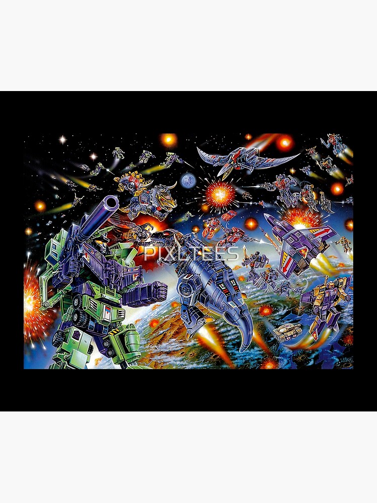 TRANSFORMERS G1 JAPANESE BOX BATTLE by PIXLTEES