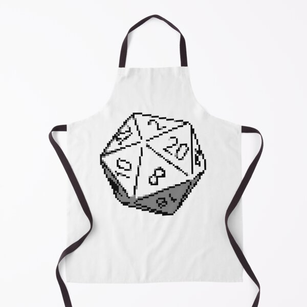 Item preview, D20 Roleplaying Die Icosahedron Pixel Art designed and sold by yisela.