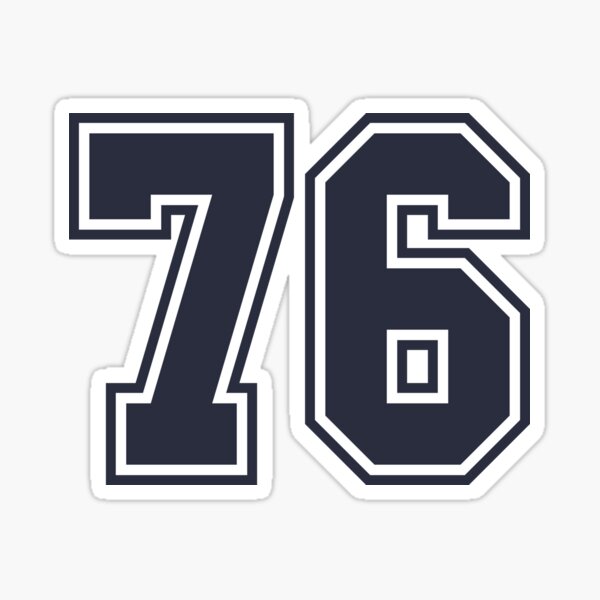 27 Sports Number Twenty-Seven Sticker for Sale by HelloFromAja