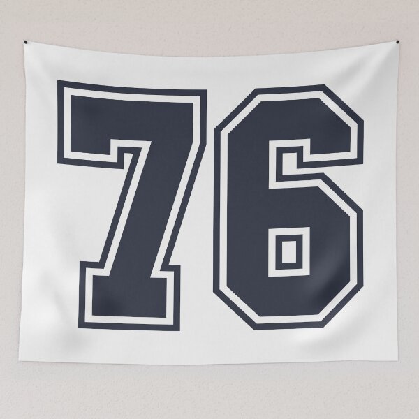 Item preview, 76 Sports Number Seventy-Six designed and sold by HelloFromAja.