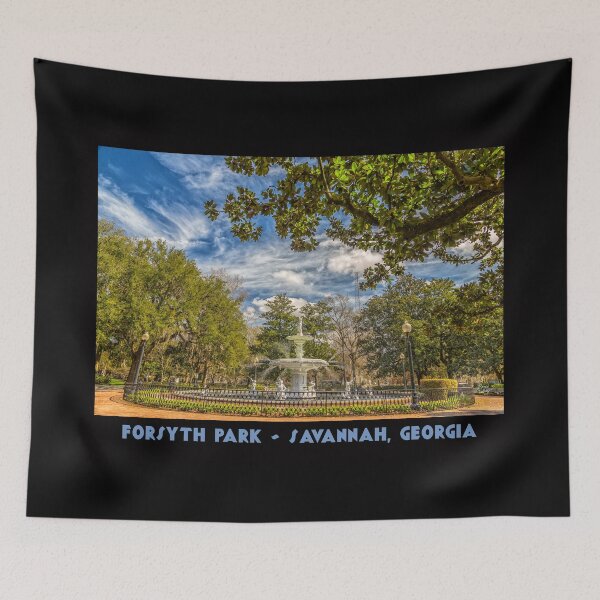 Item preview, Forsyth Park in Savannah, Georgia designed and sold by GestaltImagery.