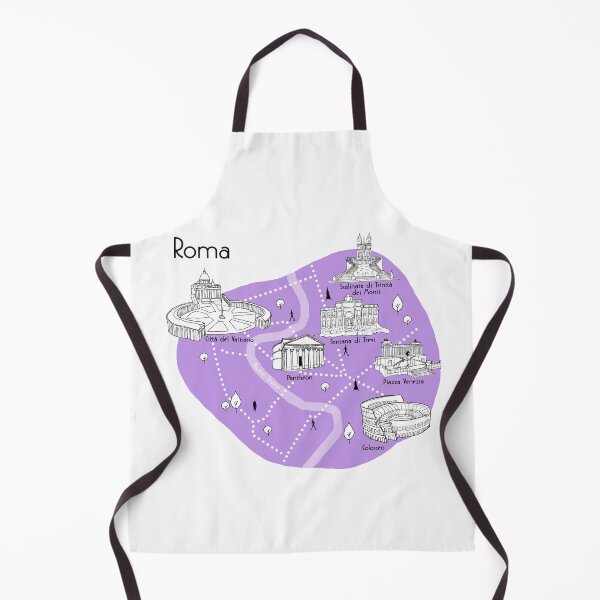 Item preview, Roma Map - Purple designed and sold by aMano-mapping.