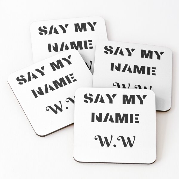 Item preview, SAY MY NAME WALTER WHITE designed and sold by goseriesfilms.