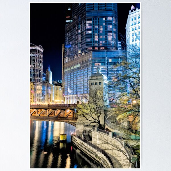 Item preview, Chicago River Michigan Avenue Bridgehouse designed and sold by Christopher Arndt.