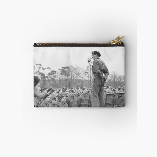 Item preview, Monty Addressing The Troops - WW2 - 1944 designed and sold by warishellstore.
