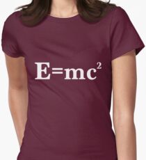Camiseta entallada para mujer E = MC2