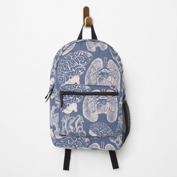 Item preview, Anatomical Organs - White on Blue designed and sold by Beth Thompson.