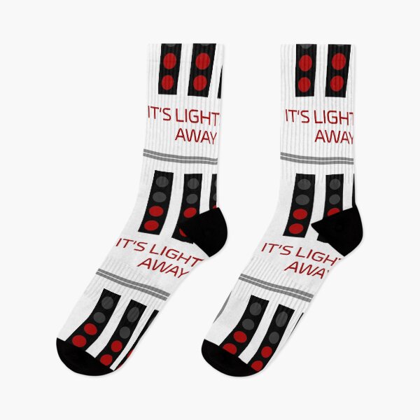 Item preview, It's lights off and away we go! design designed and sold by MiriamPond.