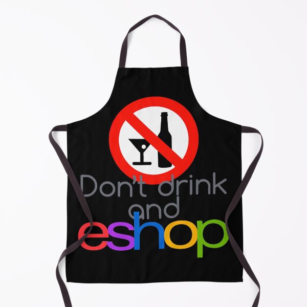 Item preview, Don't drink and eshop!! designed and sold by PrintPit.