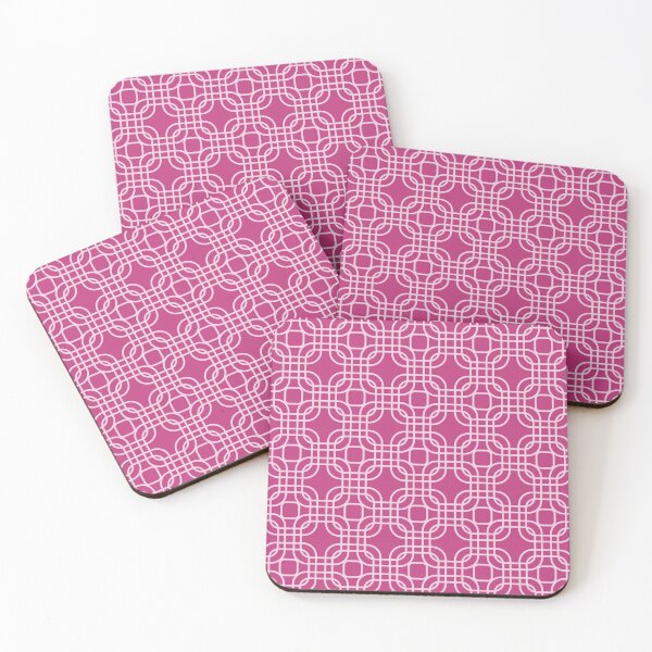 Artikelvorschau, Cerise geometrisches Gitter entworfen und verkauft von ColorObsession.