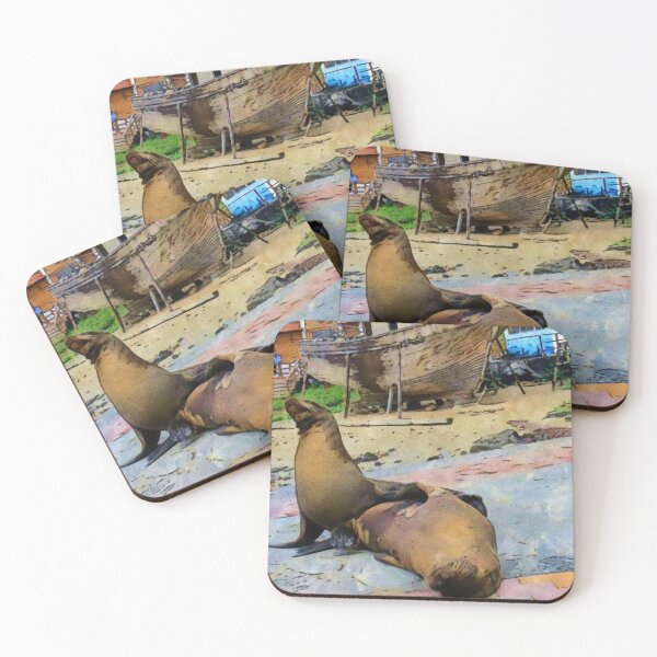 Item preview, Sea Lions in San Cristobal designed and sold by Mathilde GT.