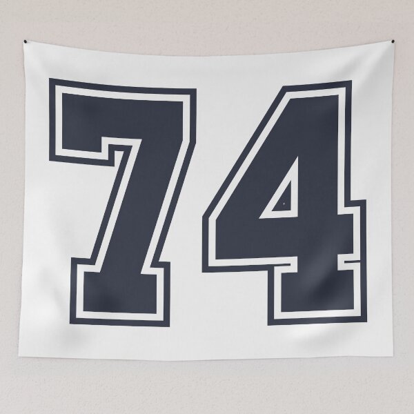 Item preview, 74 Sports Number Seventy-Four designed and sold by HelloFromAja.