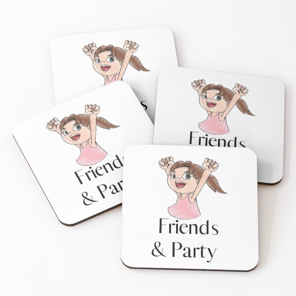 Item preview, Friends & Party Dark designed and sold by Maushmi.