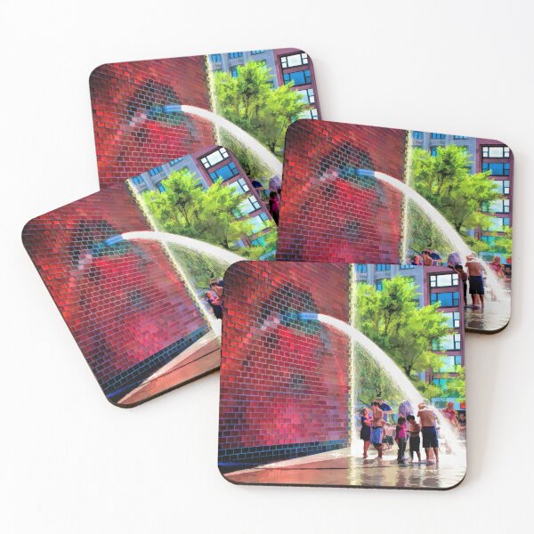 Item preview, Chicago Millennium Park Crown Fountain designed and sold by Christopher Arndt.
