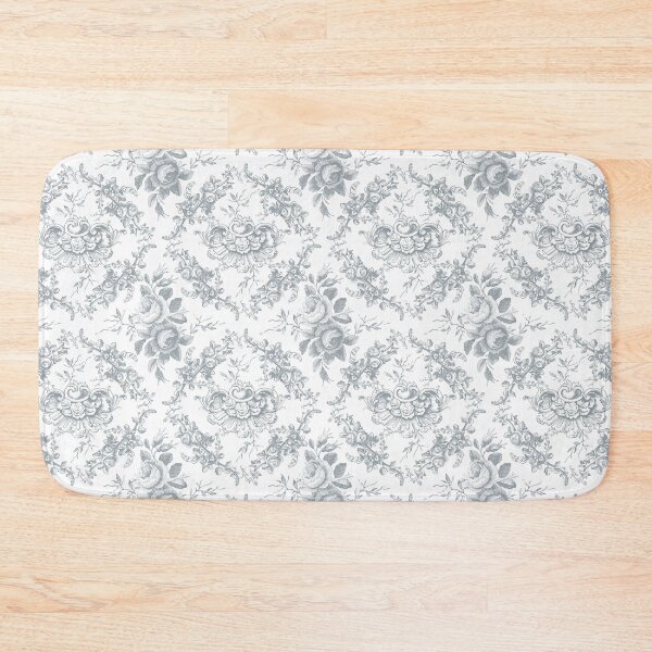 Item preview, Gray Rose Toile designed and sold by Grafixmom.