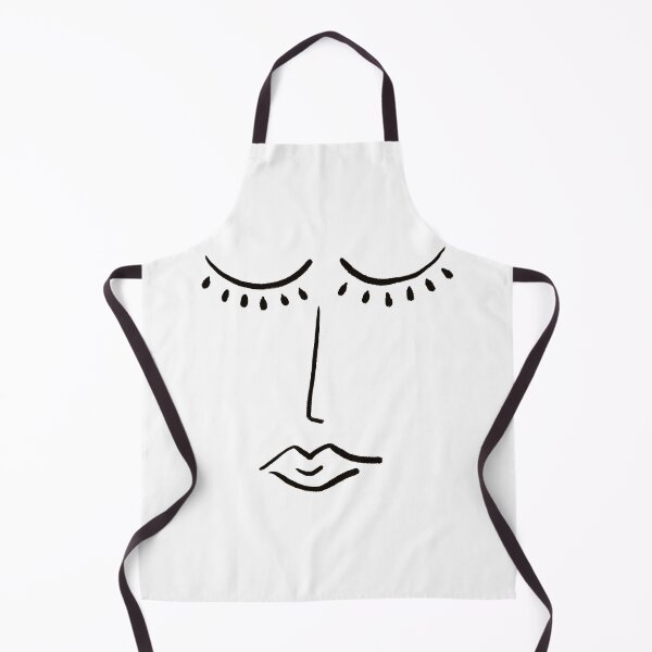 Item preview, Modern Face - Black and White designed and sold by Amy Brinkman.