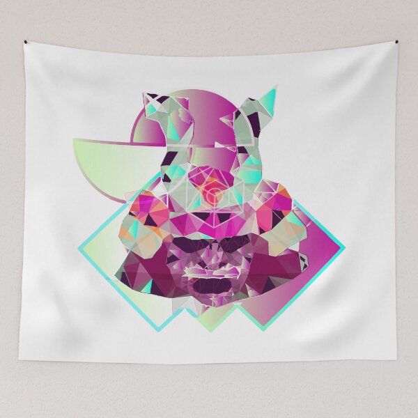 Item preview, Abstract Geo Samurai(magenta) designed and sold by DesignBros.