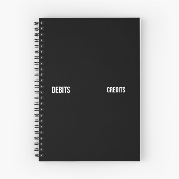 Item preview, Debits and Credits designed and sold by Anime, Memes, & Gaming Store.