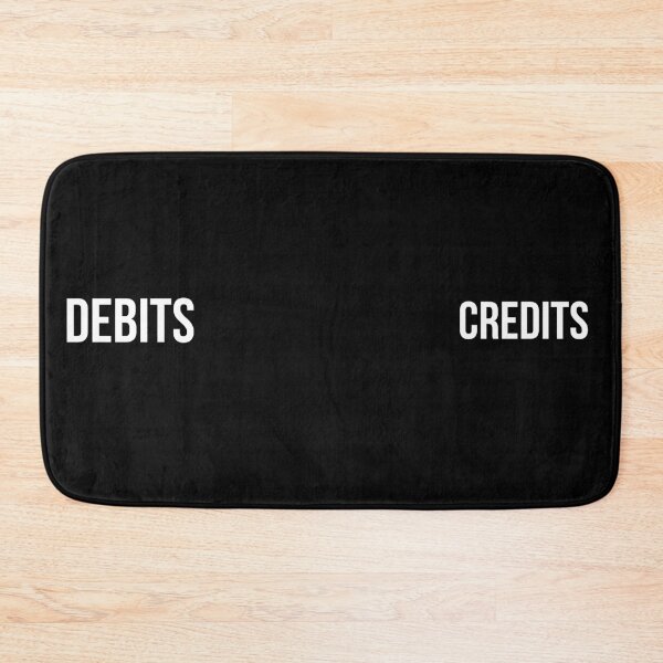 Item preview, Debits and Credits designed and sold by Anime, Memes, & Gaming Store.