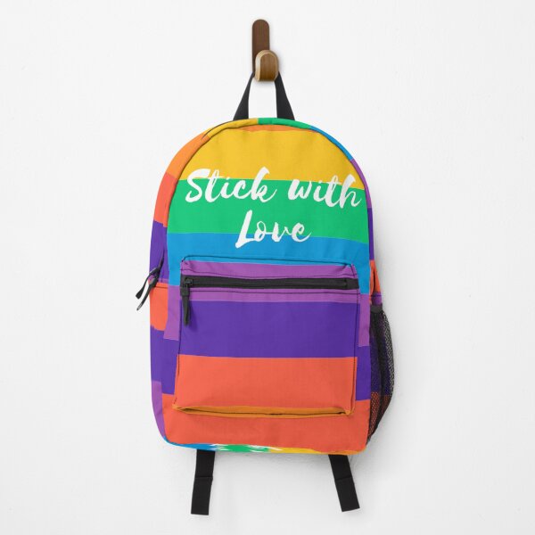 Item preview, Stick With Love - Rainbow designed and sold by MightyFineGoods.