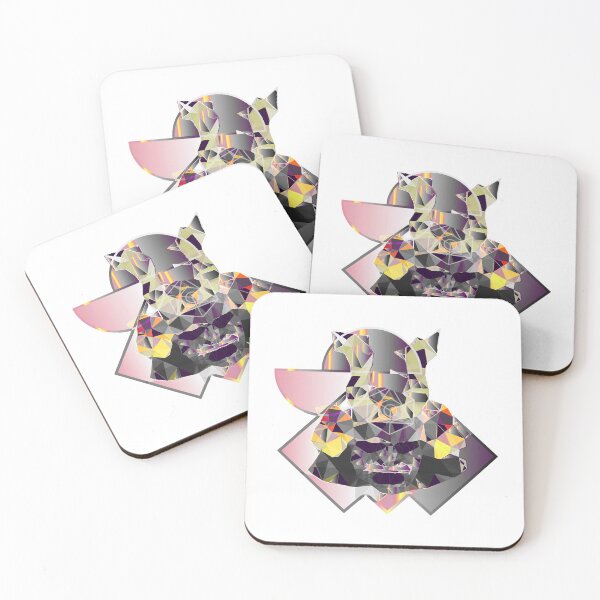 Item preview, Abstract Geo Samurai(midnight fire) designed and sold by DesignBros.