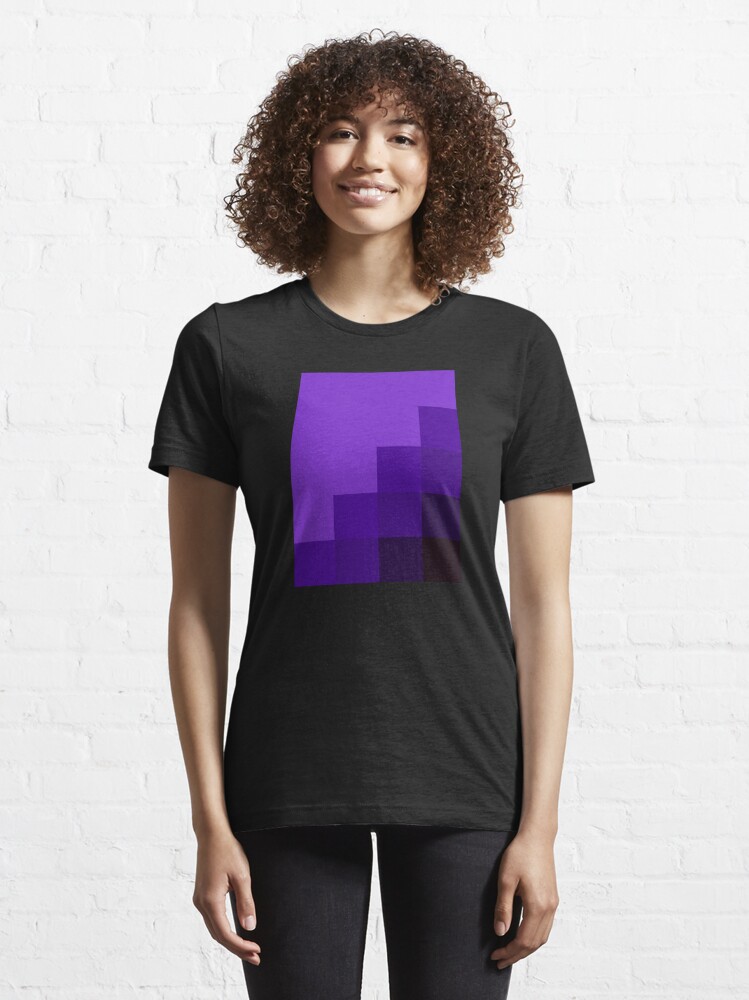 Asymmetrical cubes in Purple Essential T-Shirt for Sale by Boxing Kangaroo  Retail Company