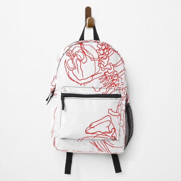 Item preview, Skeletal Tumble - Red designed and sold by Caroline Owen.