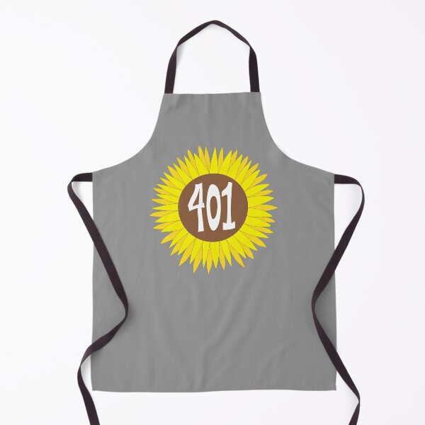 Item preview, Hand Drawn Rhode Island Sunflower 401 Area Code designed and sold by itsrturn.