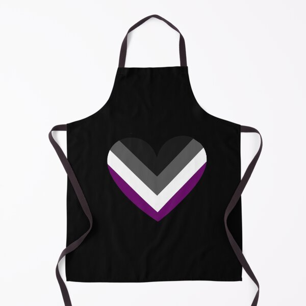 Item preview, Chevron Pride Flag Hearts - Asexual designed and sold by thesassypanda.