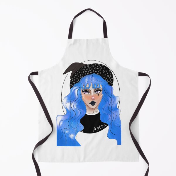 Item preview, Astra the blue haired witch designed and sold by Coven-Of-Art.