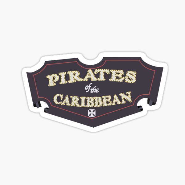 Pirates Of The Caribbean Stickers Redbubble