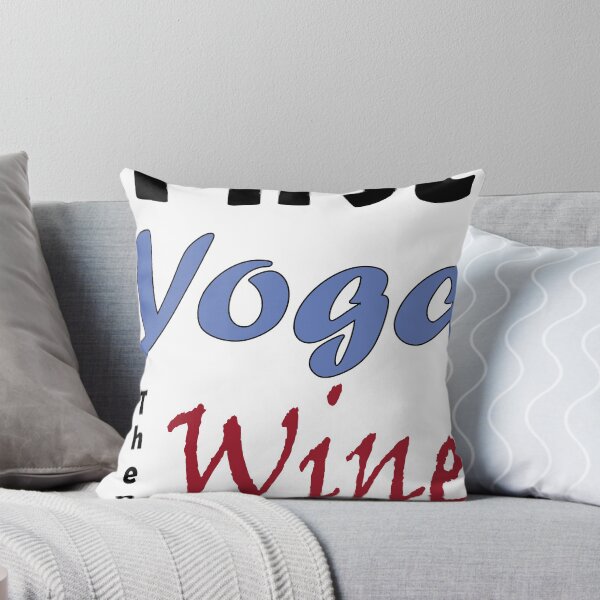 Item preview, First Yoga, Then Wine designed and sold by redsgifts.