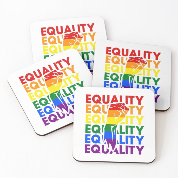 Item preview, LGBT Equality Gay Rights Raised Fist Pride designed and sold by pixeljamz.