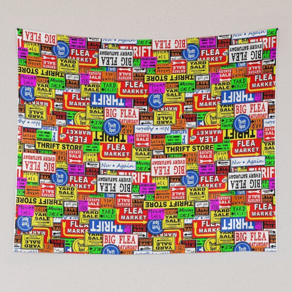 Item preview, thrift shopper designed and sold by B0red.