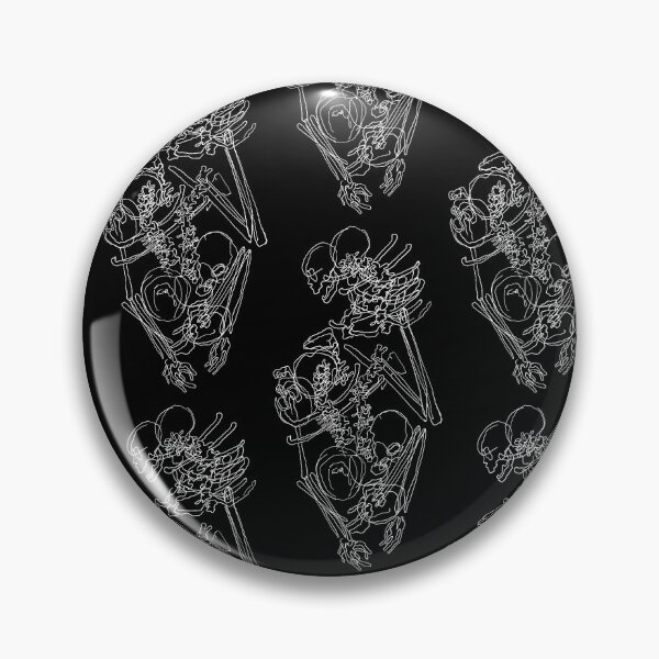 Item preview, Skeletal Tumble - White designed and sold by Caroline Owen.