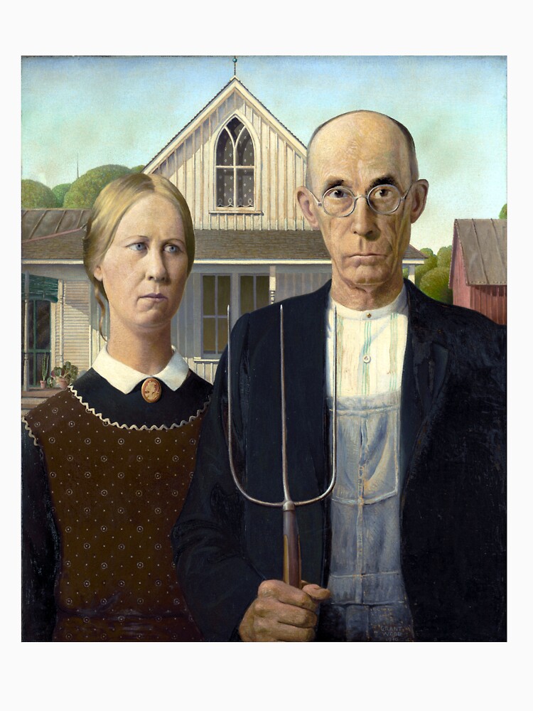 American gothic картина