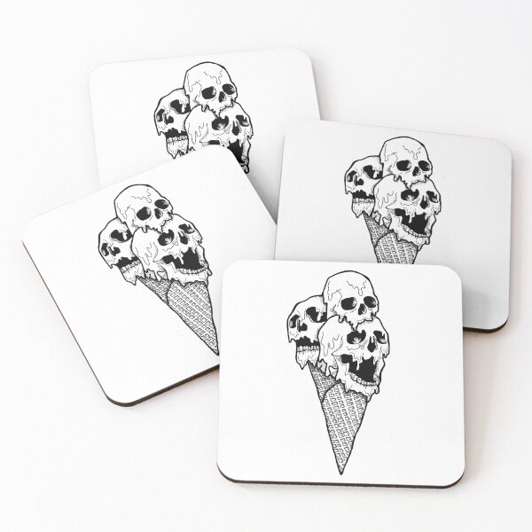 Item preview, Ice Cream Skull designed and sold by SuperSeries.