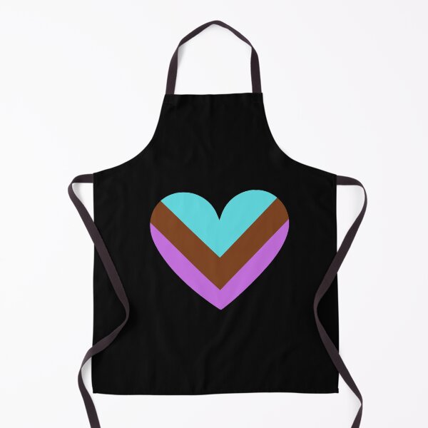 Item preview, Copy of Chevron Pride Flag Hearts - Androsexual designed and sold by thesassypanda.