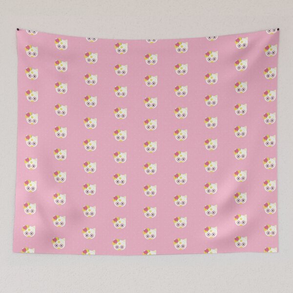 Item preview,  Sun Sugarskull Cat Pink designed and sold by cynthia tizcareno.