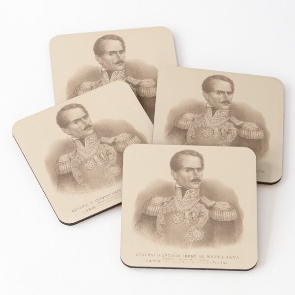 Item preview, General Antonio Lopez de Santa Anna Portrait designed and sold by warishellstore.