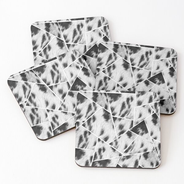 Item preview, Animal Fur Black & White Geometric Glam #1 (Photo of Fur Only - Not Hairy) designed and sold by Anita's & Bella's Art.