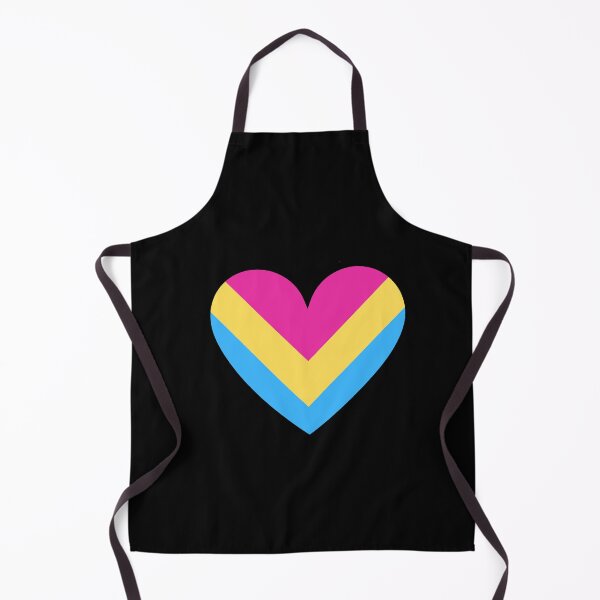 Item preview, Chevron Pride Flag Hearts - Pansexual designed and sold by thesassypanda.