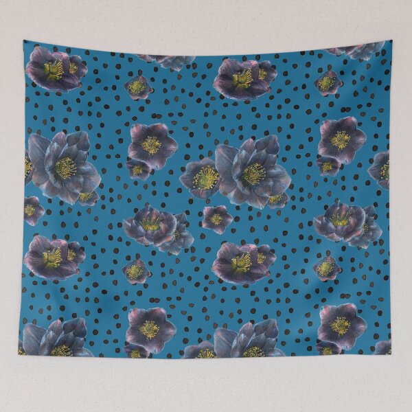 Item preview, Hello Hellebore Blue designed and sold by AilsaSC.