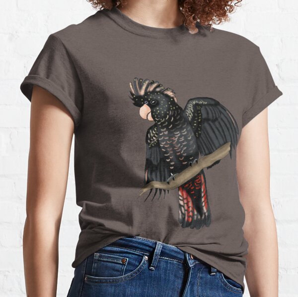 Red Tailed Black Cockatoo Classic T-Shirt