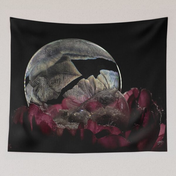 Item preview, Flower Fern Frozen Bubble Art designed and sold by Shelly Gunderson.