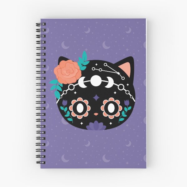 Item preview, Moon Sugarskull Cat  designed and sold by cynthia tizcareno.