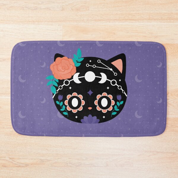 Item preview, Moon Sugarskull Cat  designed and sold by cynthia tizcareno.