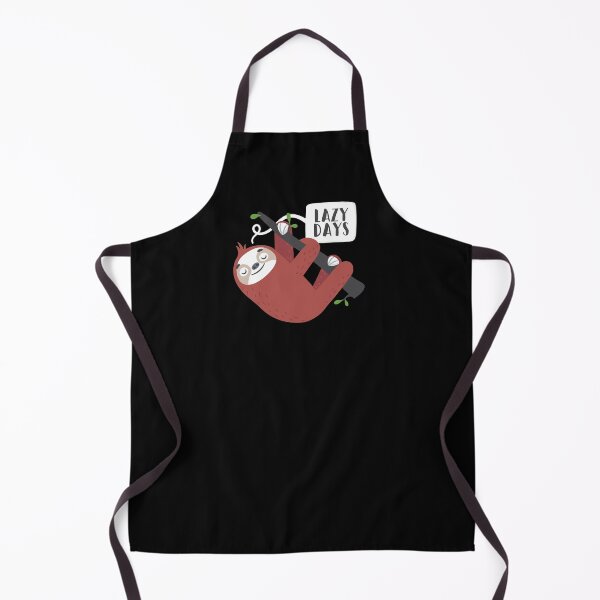 Item preview, Sleepy Lazy Sloth Days designed and sold by Cute and Funny Animal Art Designs.