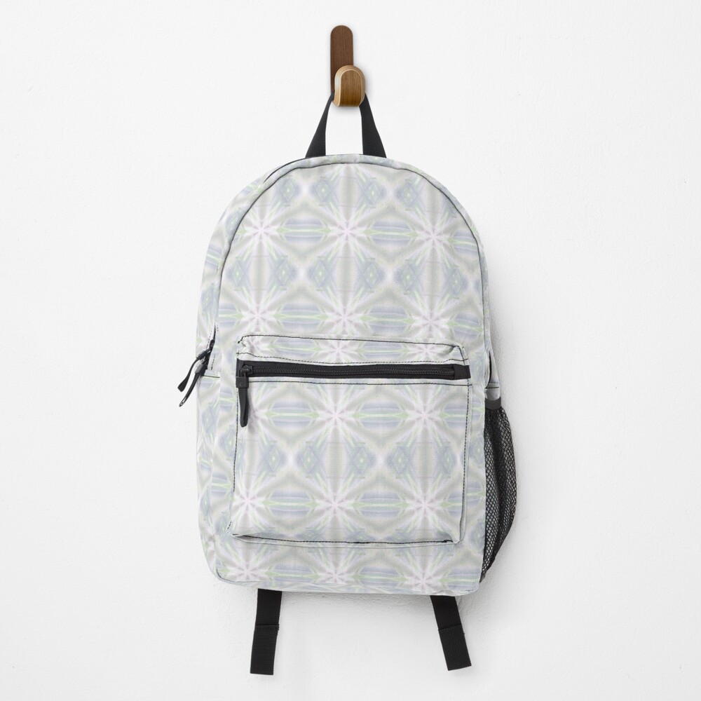 geometric pattern backpack