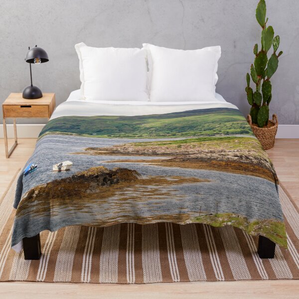 Item preview, Boats on the Bay in the Scottish Highlands designed and sold by kaitlynloren.